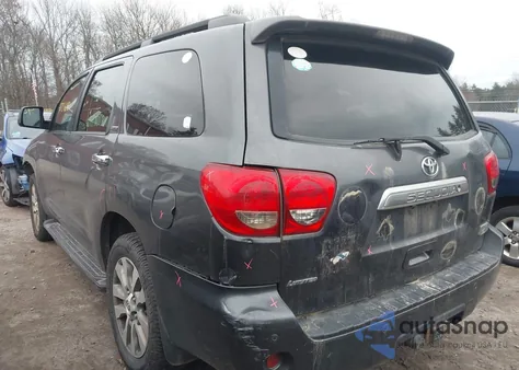 2013 Toyota Sequoia Limited 5.7L V8 from USA, damaged, VIN 5TDJY5G17DS088685